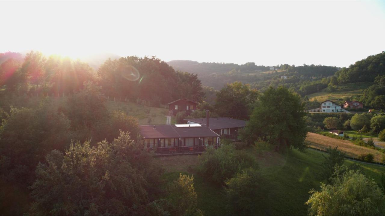 Bungalows Plivsko Jezero Jajce Esterno foto